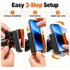 Golf Cart Phone Holder for Hands-Free Viewing – 360° Rotating