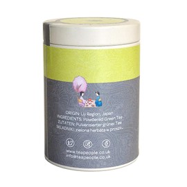 Tea People Matcha Silver - 30g Loose tea tin