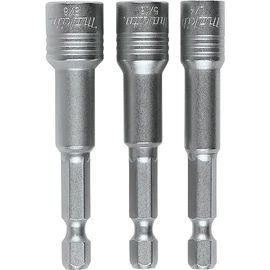 Makita Impact XPS Mixed Magnetic Nutsetter Socket, 65 mm (Pack of 3)