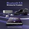 AGPTEK 128GB MP3 Player with Bluetooth and WiFi, T09 5''