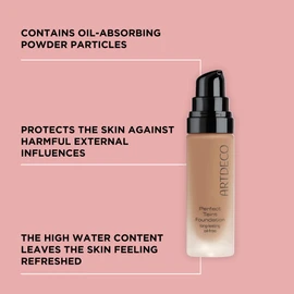 ARTDECO Perfect Teint Foundation - Long-Lasting Liquid Foundation without Oil and No Mask Effect - 1 x 20 ml