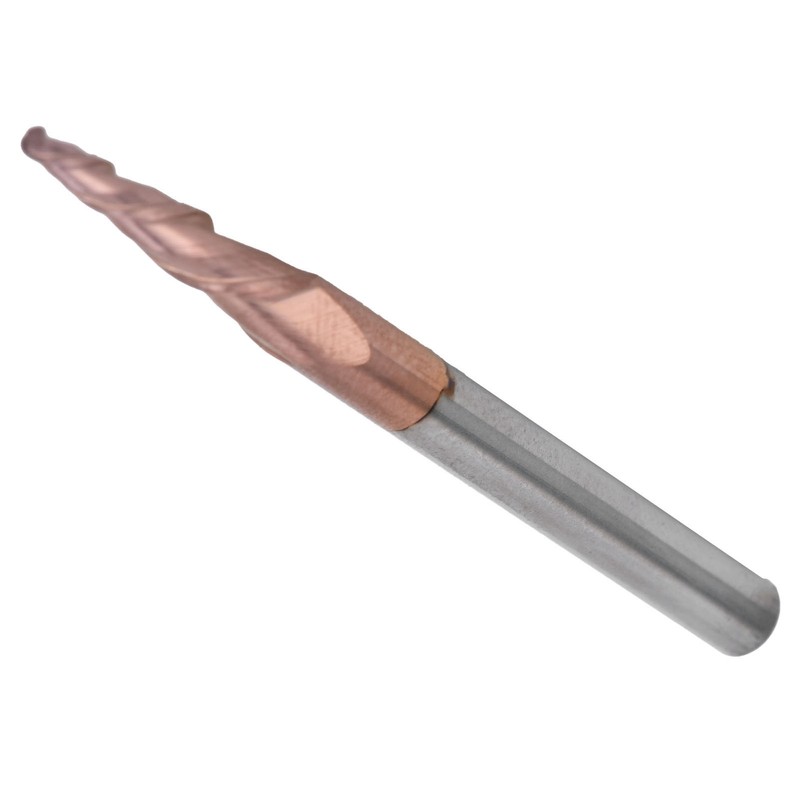 Tapered End Mills Strong Durable Long Service Life Excellent Chip