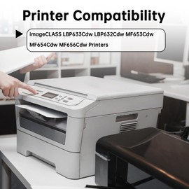 067H High Capacity Toner Cartridge Replacement for Canon CRG067H CRG-067H Toner for Canon imageCLASS LBP633Cdw LBP632Cdw MF653Cdw MF654Cdw MF656Cdw Laser Printers (4 Pack)
