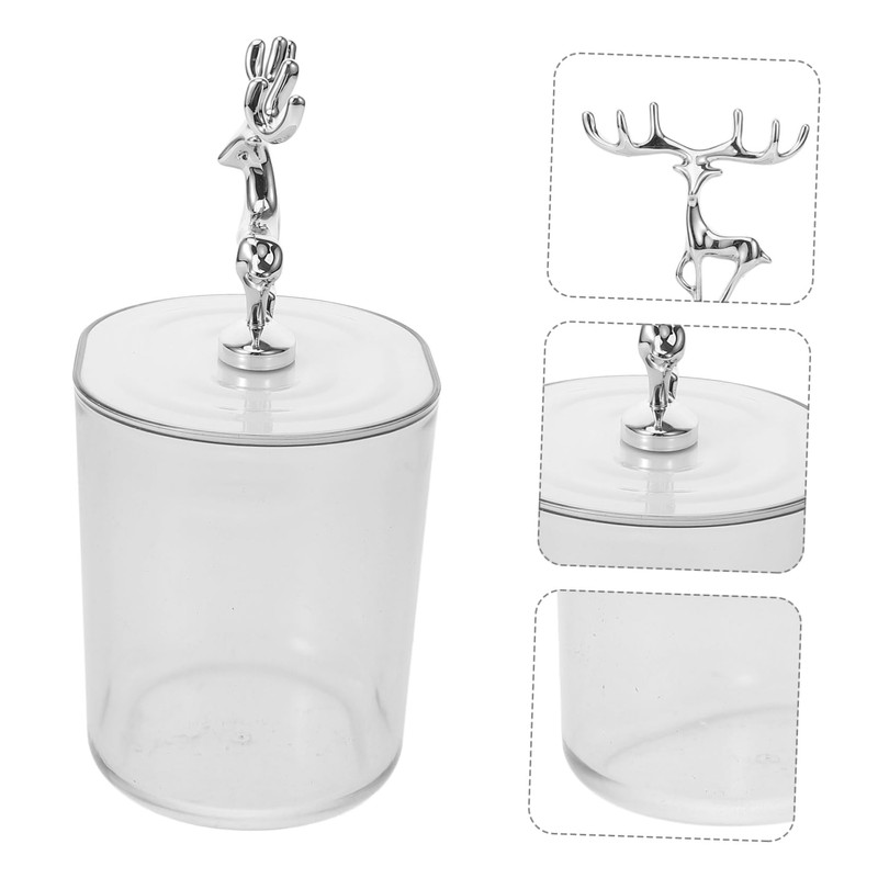 WOONEKY Storage Cases Guest Room Essentials Plastic Storage Box Lid