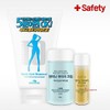 Brazilian Ten Minute Waxing Hair Removal Cream Safety Package Legs Underarm Hair / 브라질리안 텐미닛 왁싱 제모 크림 세이프티 패키지 다리 겨드랑이 털