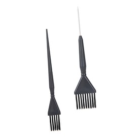 TOVINANNA 2pcs Hair Dye Mixing Applicator Brush Portable Dye Brush for Easy Hair Coloring Ergonomic Design for Smooth Application for Home and Salon Use