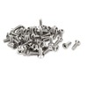 uxcell 4mmx12mm Stainless Steel Phillips Drive Flat Head Fully Thread