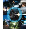 VOLISABER Headlamp Rechargeable 3000 High Lumens, 13 Mode LED 9000mAh