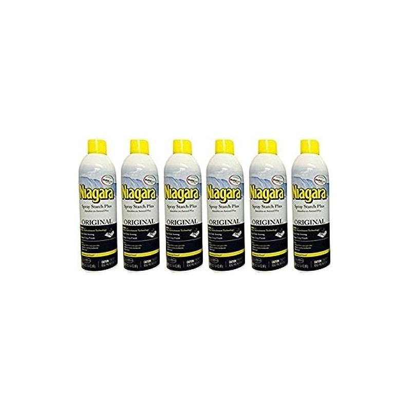 Niagara Spray Starch, Original, 20 oz, Pack of 6