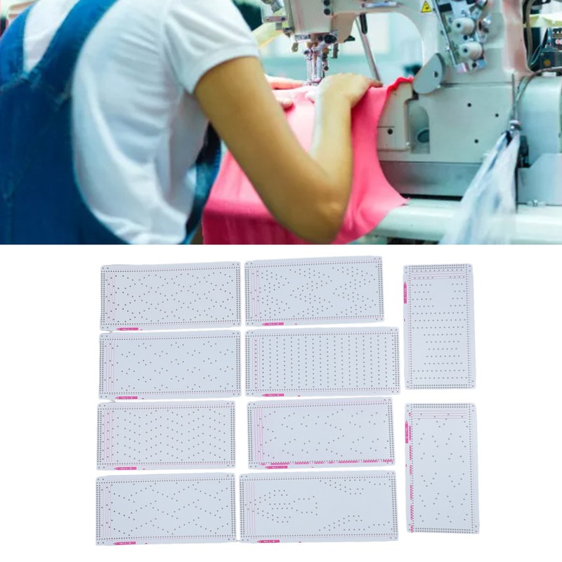 10pcs Knitting Machine Punch Card for Silver Reed Knitting Machine