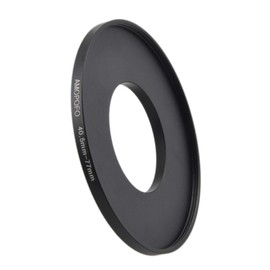 40.5 to 77 mm Metal Filter Ring, 40.5 - 77 mm Step Up Filter Adapter Ring - from Camera Lens with 40.5 mm Filter Thread to 77 mm Filter Ring