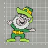 Leprechaun Ireland Iron-On Iron-On Patch Iron-On Patch Lucky Goblin Applique