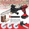 Sunydog Electric Chainsaw Attachment, 6 Inch Electric Drill Attachment, Woodworking