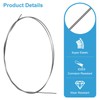 sourcing map 3 Feet Nitinol Wire, 1.2mm Super Elastic Nitinol