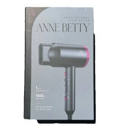 Anne Bety Ionic Hair Dryer with Diffuser, Powerful 1800W Blow Dryer for Women & Men,
