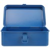 Large Metal Lock Tool Box : Housoutil Portable Tool Box