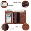 SENDEFN Men's Leather Wallet with RFID Protection - Men's Wallet