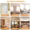 30 PCS Bronze Curtain Rings, 1.5 Inch Curtain Rings Metal
