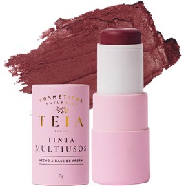 TEIA COSMETICOS Multiusos en Barra - Tinta en crema para rubor, labial y sombra - Fórmula natural hidratante - 7gr (Alma)