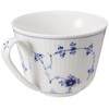 Royal Copenhagen 1016756 Blue Fluted Plain Cup & Saucer, 8.5