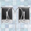 SPARES2GO 2 to 1 Drain Hose Outlet for Argos Dishwasher