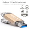 LEIZHAN USB Stick 32GB Type C Memory Stick OTG Speicherstick
