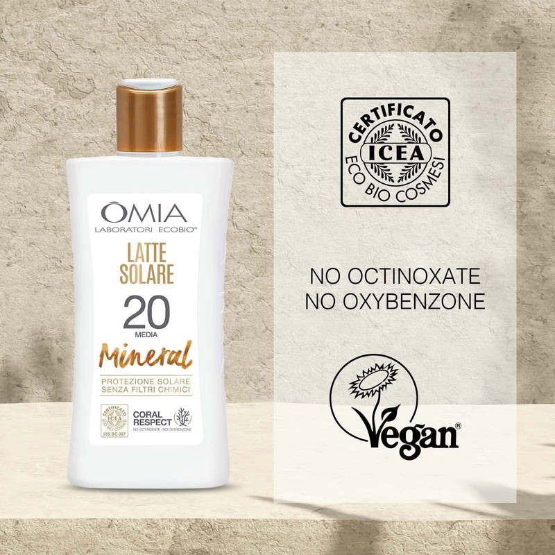 Solar Organic Milk with Argan Oil SPF 20 Medium 200