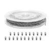 MAEXUS Ball Chain Keychain Parts 6m*2.4mm Stainless Steel Silver Chain