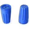 Longdex Waterproof Wire Connector 10PCS Blue Waterproof Weatherproof Twist-On Grease
