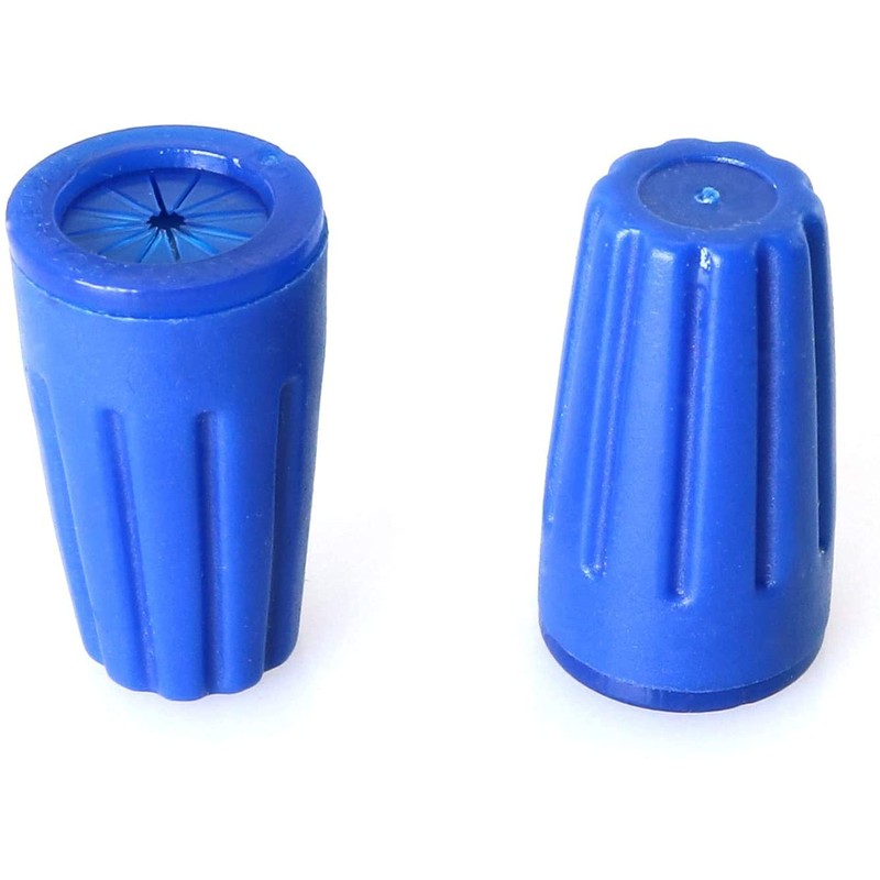 Longdex Waterproof Wire Connector 10PCS Blue Waterproof Weatherproof Twist-On Grease