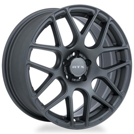 RTX ENVY Custom Wheel - 17x7.5, 38 Offset, 5x114.3 Bolt Pattern, 73.1mm Hub - Matte Gunmetal Rim