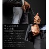 [Number7] Men's Long Wallet, Round Zipper, Toray Ultra Suede, Carbon