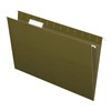 Pendaflex Recycled Hanging Folders, Legal Size, Standard Green, 1/5 Cut,