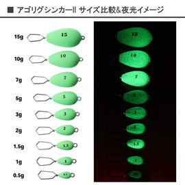 ダイワ(DAIWA) エギング アゴリグシンカーII 5g