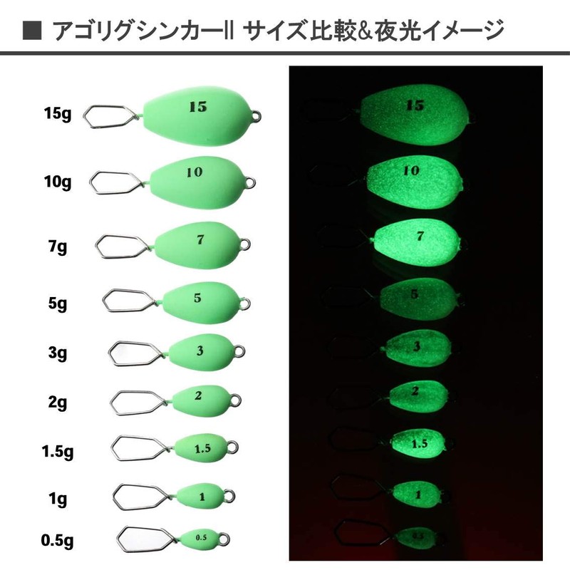 ダイワ(DAIWA) エギング アゴリグシンカーII 5g