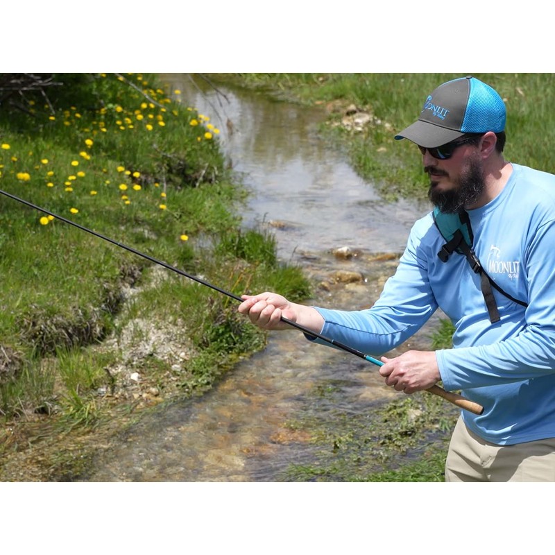 DRAGONtail Kaida zx320 Multi-Length Tenkara Pack Rod with Level Line