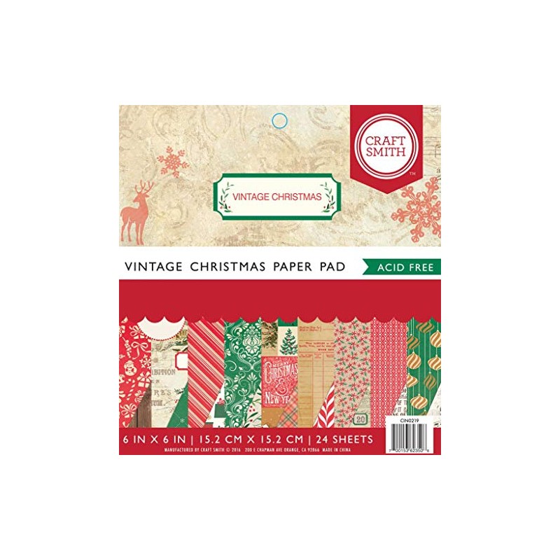 Craft Smith Vintage Christmas Paper Pad