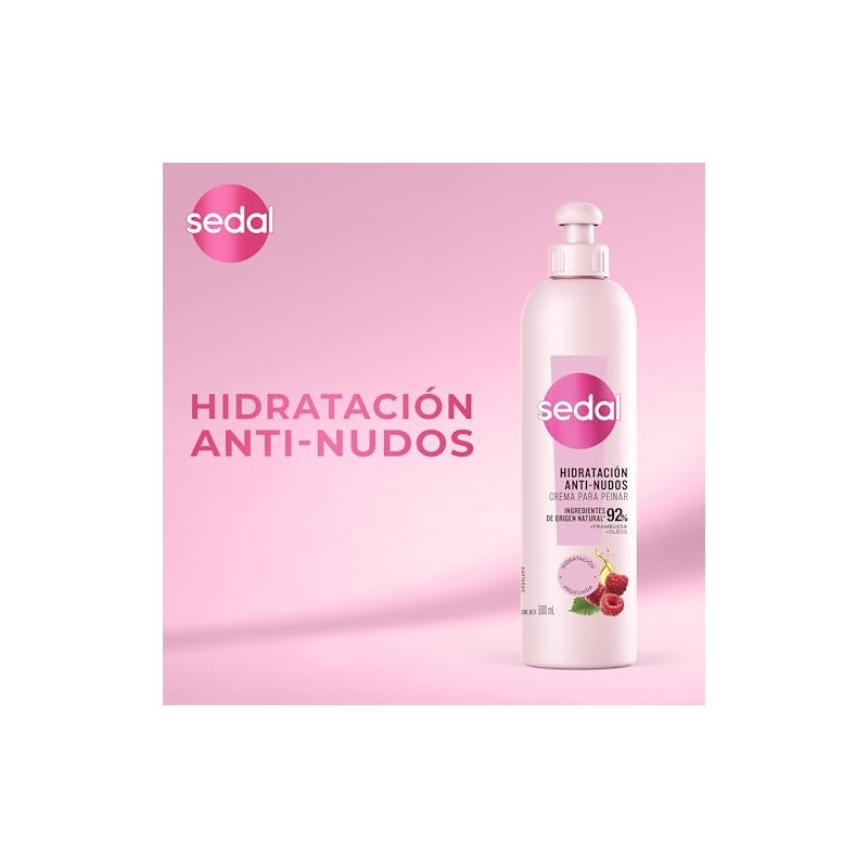 Crema para Peinar Sedal Hidratación Anti-Nudos 300 ml