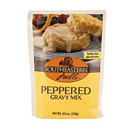 Kauffman Orchards Old-Fashioned Peppered Gravy Mix by Southeastern Mills, 4.5 Oz. (Case of 24)