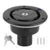 Round Water Inlet Fill Lock Tank Filling Port W/Key for