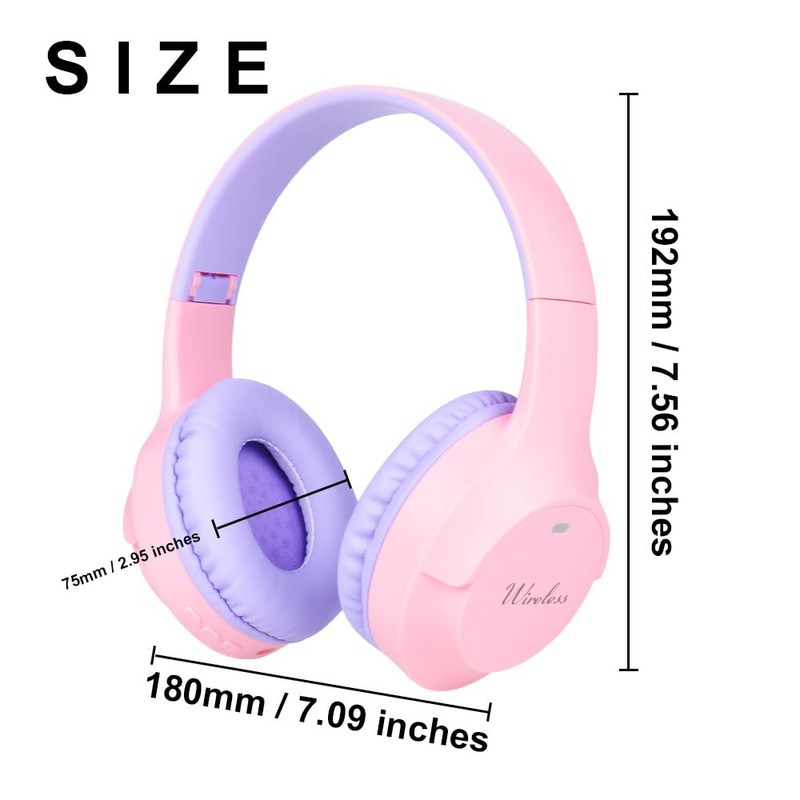 URIZONS Bluetooth Hi-Fi Headphones TWS Earphones with Wired Mode &