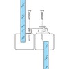 Prime-Line F 2566 Sash Lock, 1-3/4 and 1-1/2 In. Hole