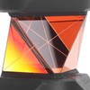 Total Station Prism 360 Degree Universal Prism Lens Triangular Glass