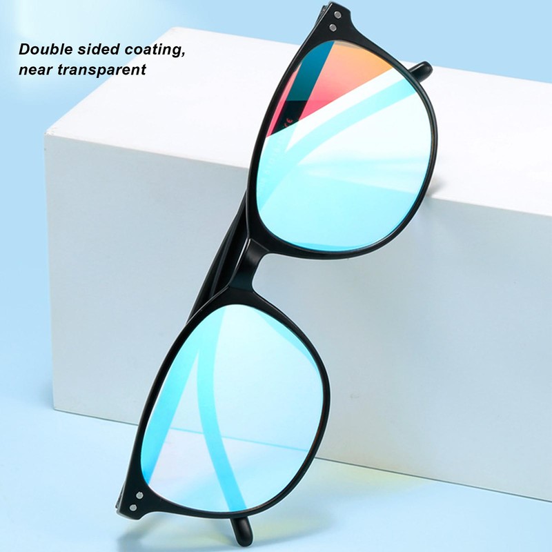 Red Green Blind Glasses Double Sided Coating UV Protection PC