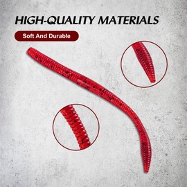 20Pcs Paddle Tail Fishing Swimbaits Soft Plastic Fishing Lures for Freshwater Saltwater Trout Crappie Bass Culter Lures 2.17in/2.56in/3.35in 18 Colors