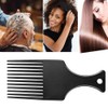 6 pcs Afro Comb, Plastic Smooth Hair Pick Comb Wide