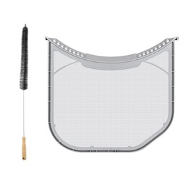 ADQ56656401 Lint Filter Replacement for LG Dryers, Upgraded Lint Trap, Ultra Durable Screen With Vent Cleaner Brush， Compatible with Part Number ADQ566564、AP4457244、1462822、AH3531962、EA3531962