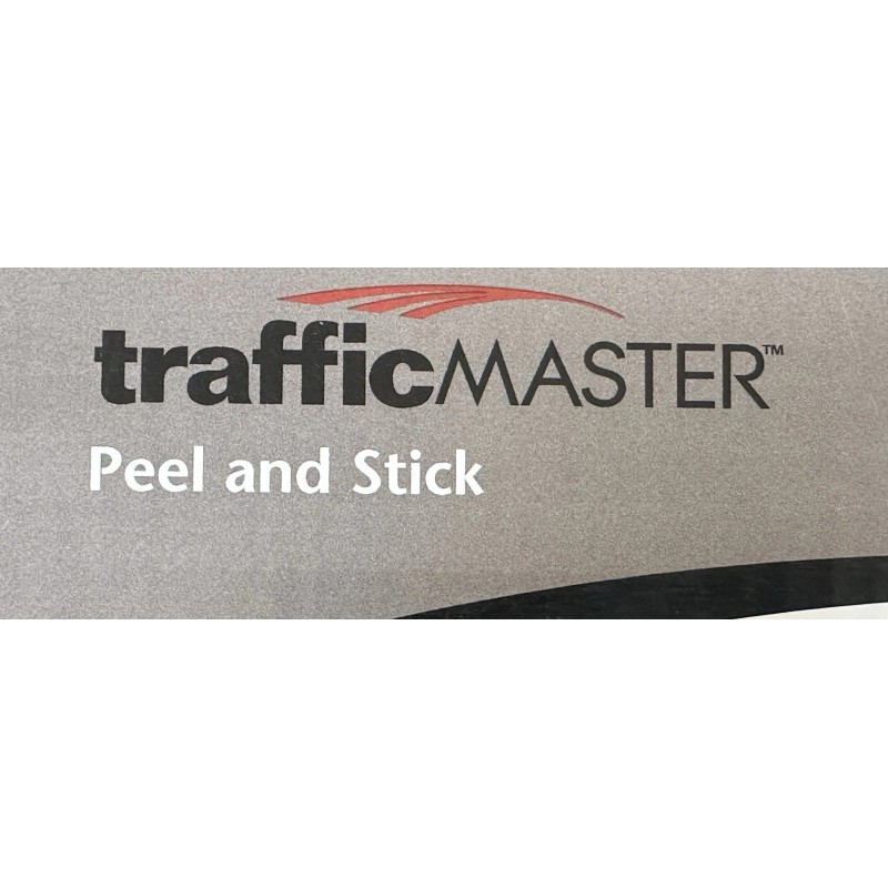 Traffic Master 10 Pieces Vinyl Floor,Peel And Stick,12X 12X 0.065in