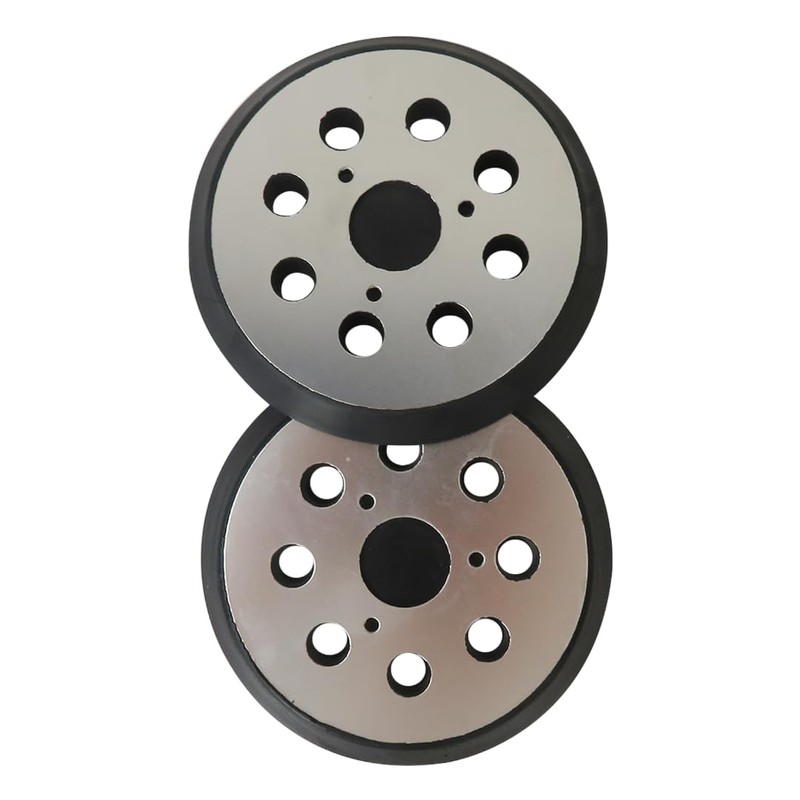 INGQI New 5" 8-Hole Hook and Loop Orbital Sanding Replacement