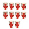 SHATCHI 20Pcs England Paper Cup St George Party Supplies for